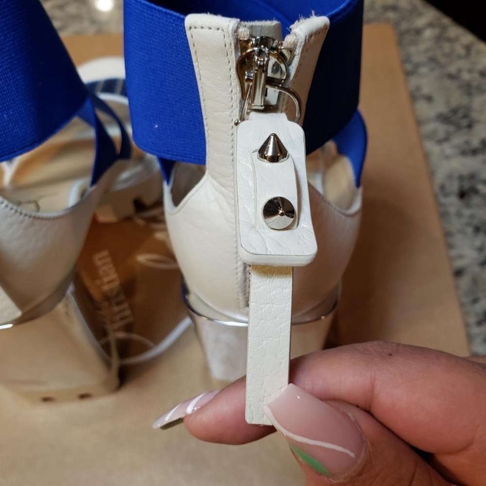 NEW Christian Louboutin Patrouiagoma 100 platform sandals size 36 - Picture 14 of 16